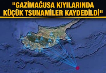 „Kleine Tsunamis“ vor der Küste von Famagusta aufgezeichnet