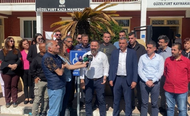 İskele Kaza Mahkemesinde tam gün uyarı grevi