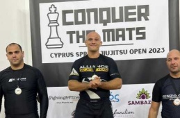 4 trophies from Caesar Athletes in Southern Cyprus