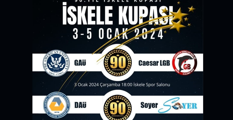 Basketbolda “90. Yıl İskele Kupası” Düzenleniyor
