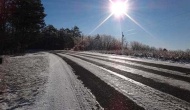 Today’s Weather: Mostly sunny, ice warning