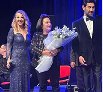 A concert was held for the benefit of Cancer Patients under the auspices of the Prime Minister's wife, Zerrin Üstün.